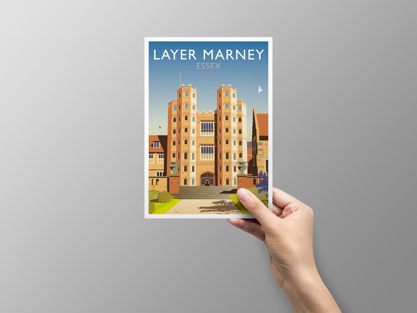 Layer Marney Wedding and Anniversary Card