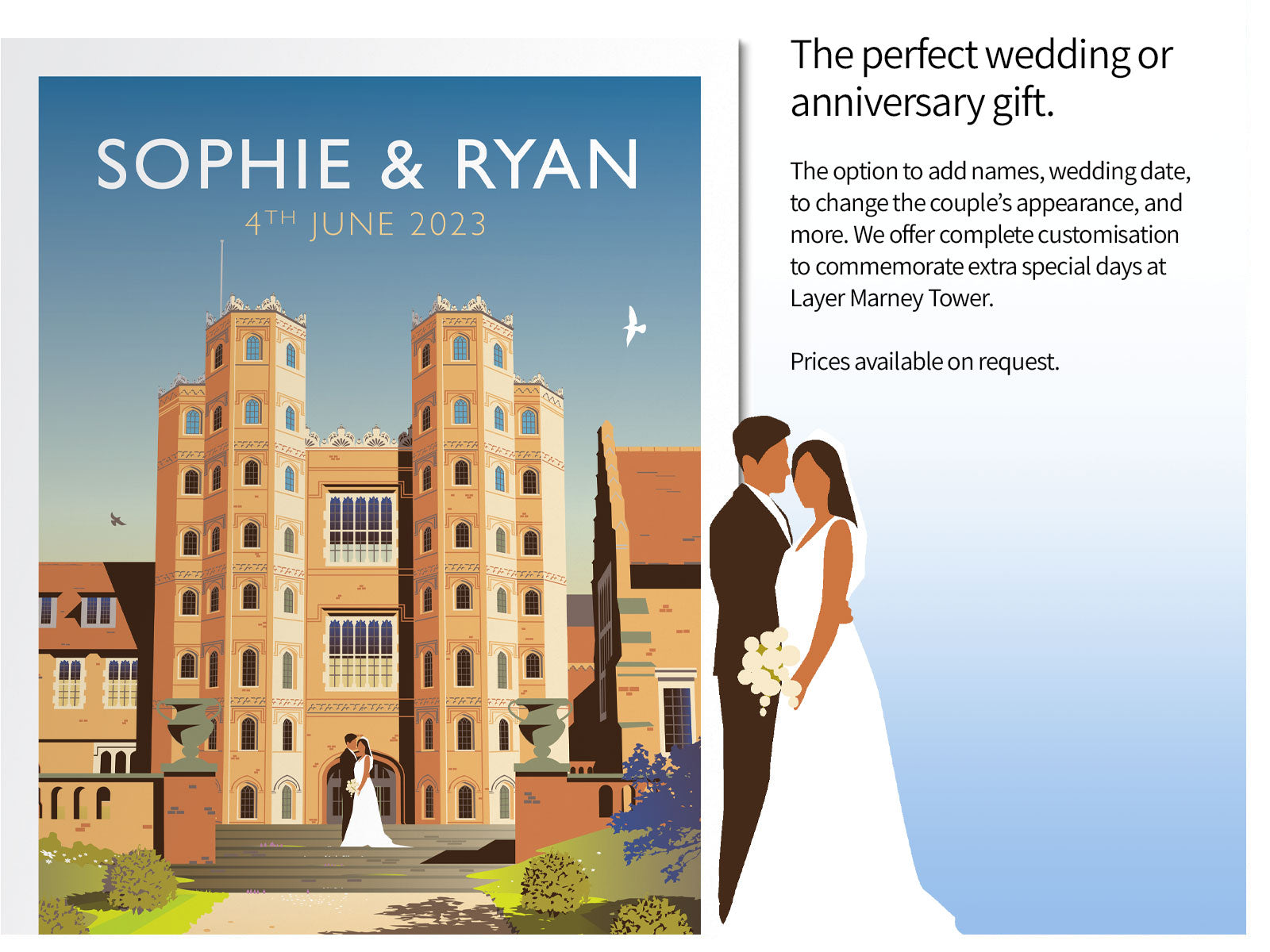 Weddings At Layer Marney Tower, Wedding or Anniversary Gift