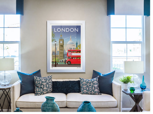 London, England Giclée Print