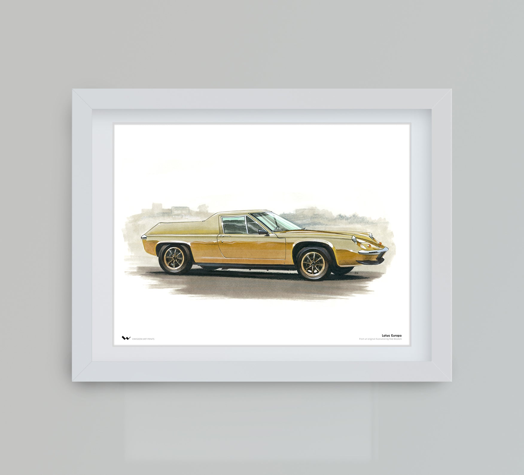 Lotus Europa Art Print – Wisdom Art Prints