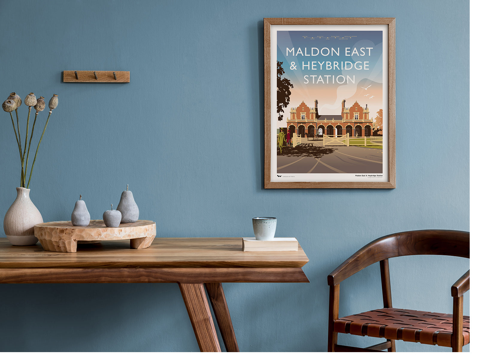 Maldon East & Heybridge Railway Station Giclée Print