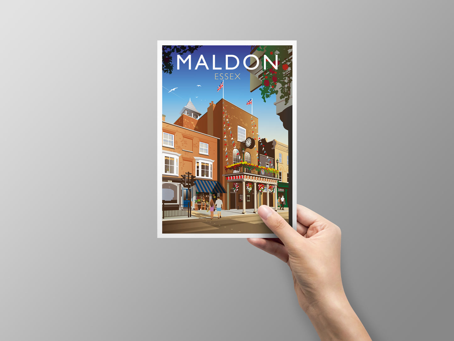 Maldon Moot Hall Greeting Card