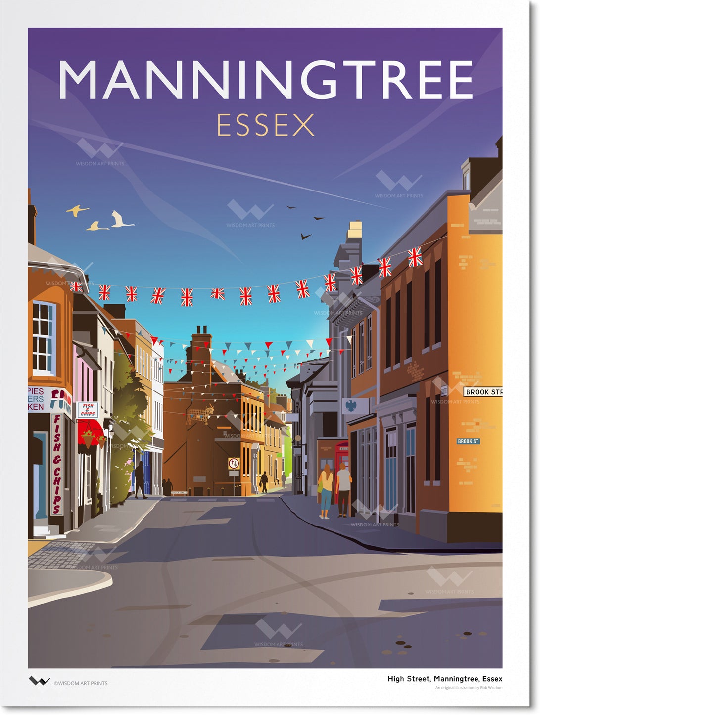 Manningtree, Essex Art Print