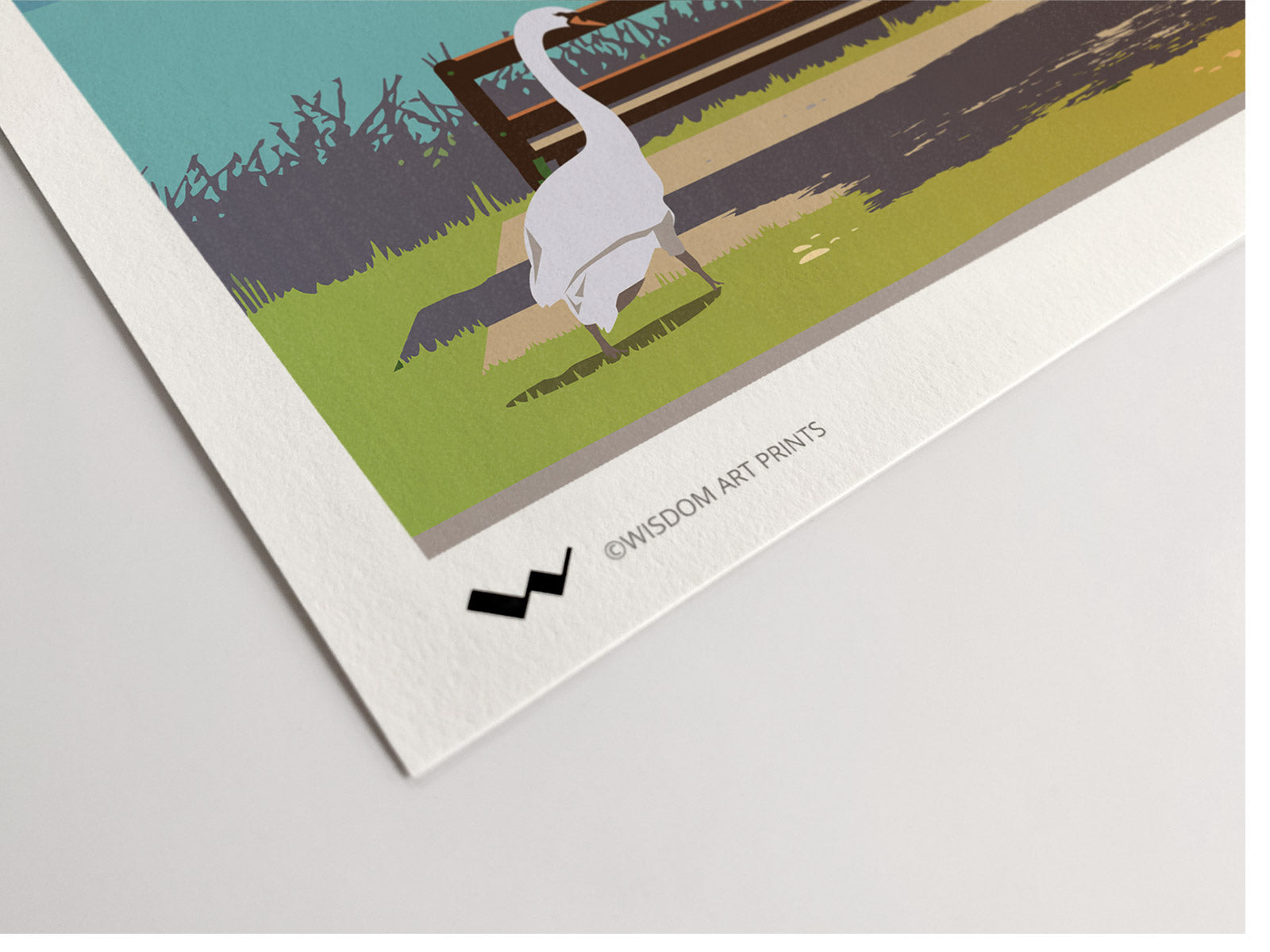 Essex illustration on 308gsm, 100% cotton art paper