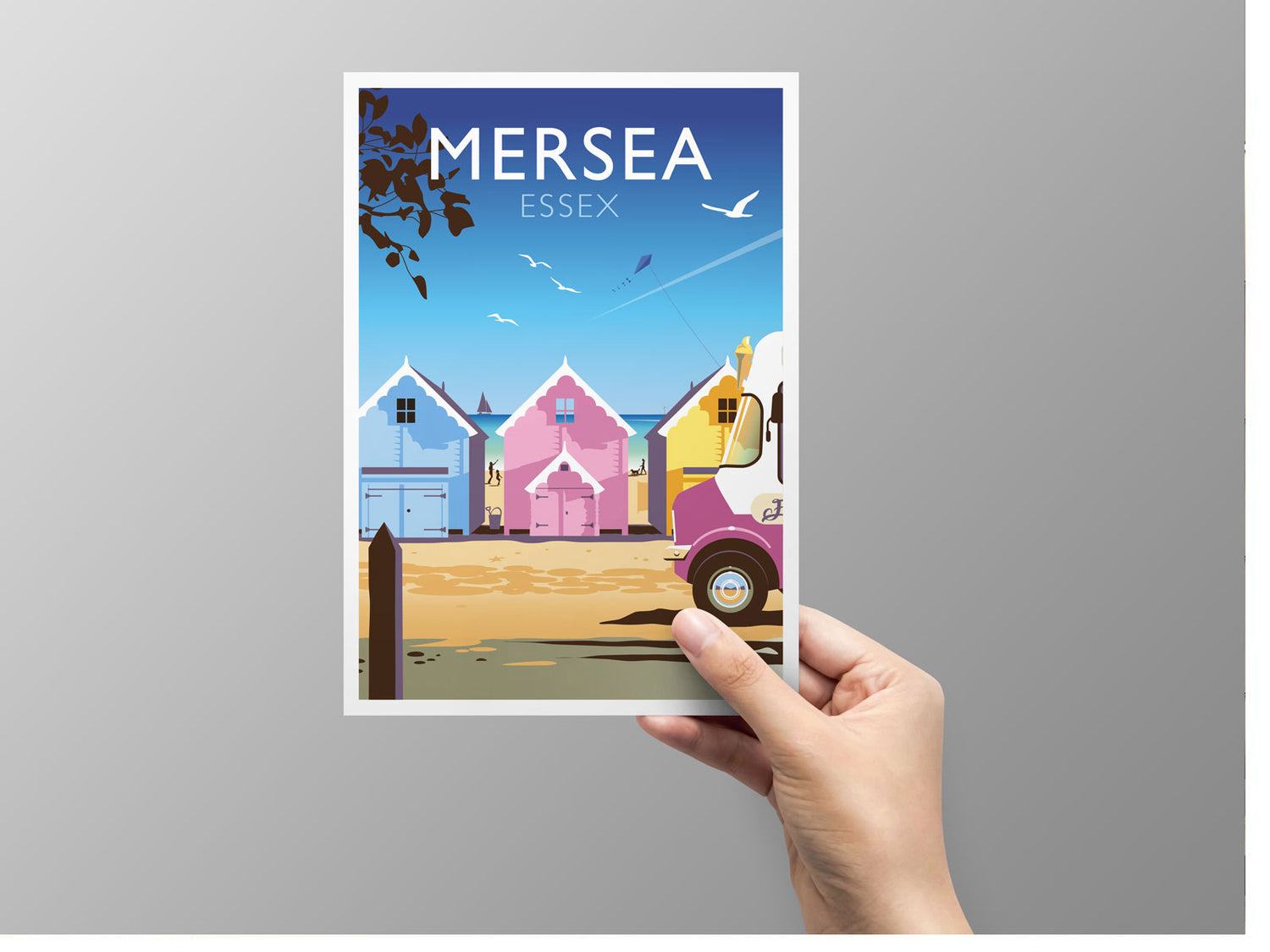 West Mersea, Essex Greeting Card