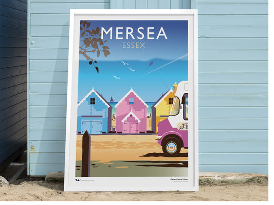 Mersea, Essex Art Print