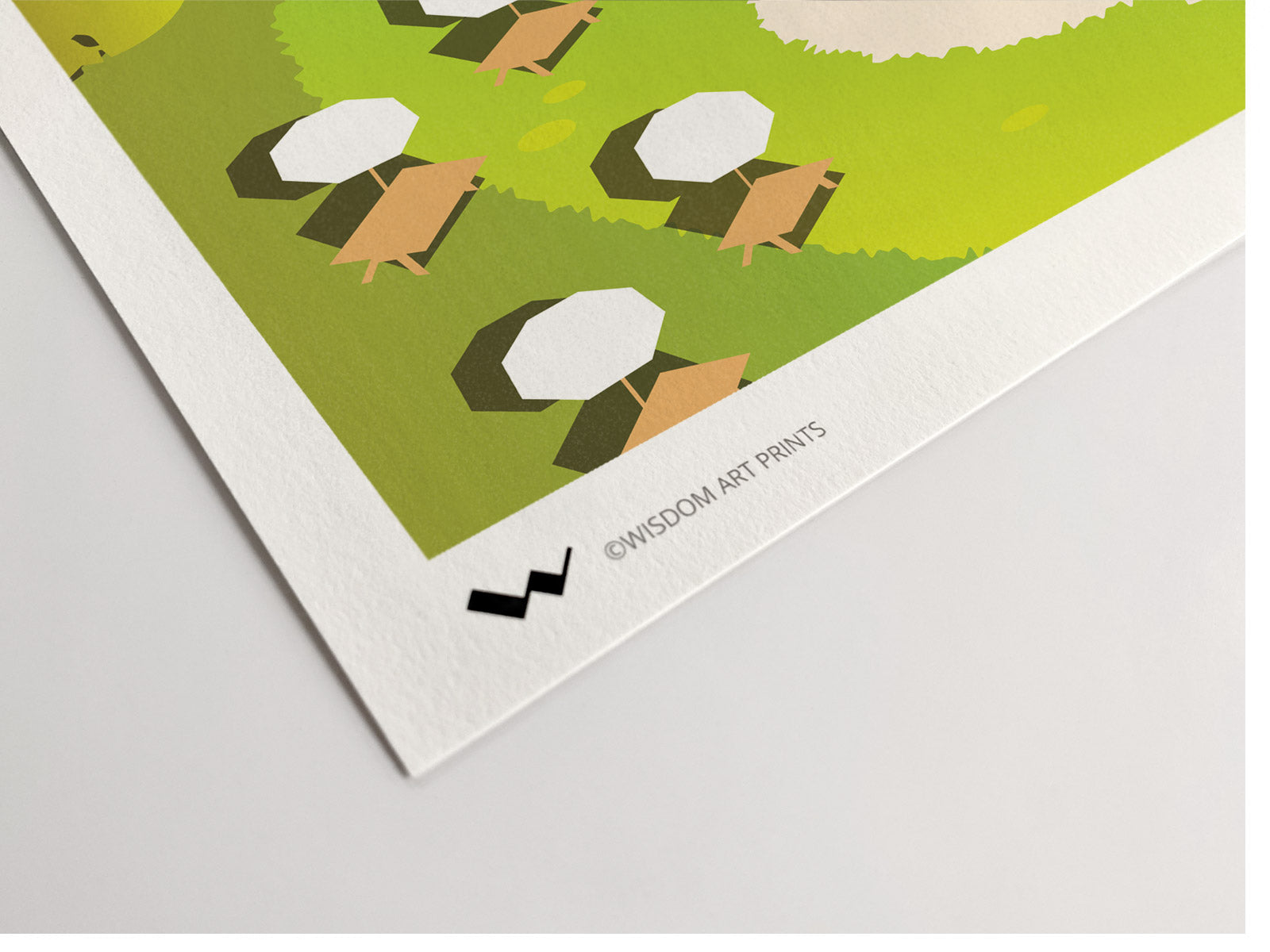 Essex illustration on 100% cotton 308gsm art paper