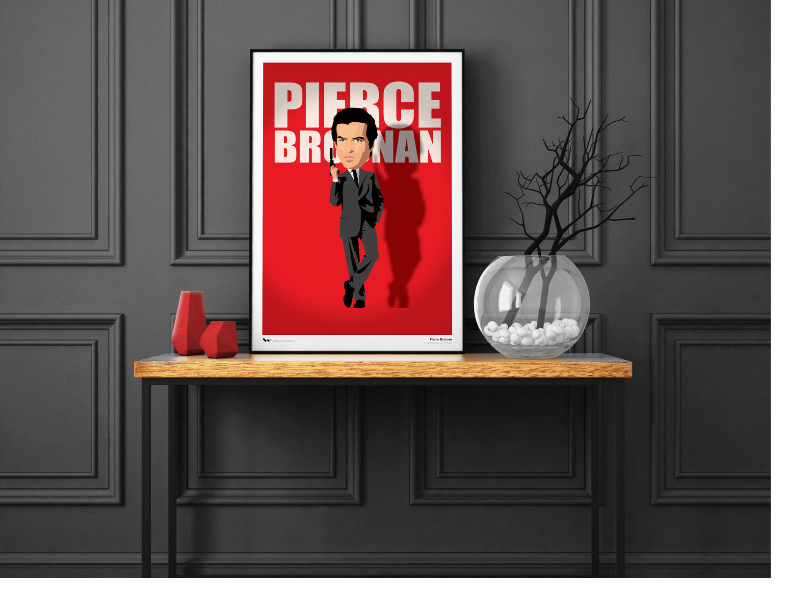 Pierce Brosnan (James Bond) Giclée Print