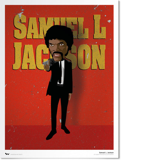 Samuel L. Jackson (Jules Winnfield) Art Print