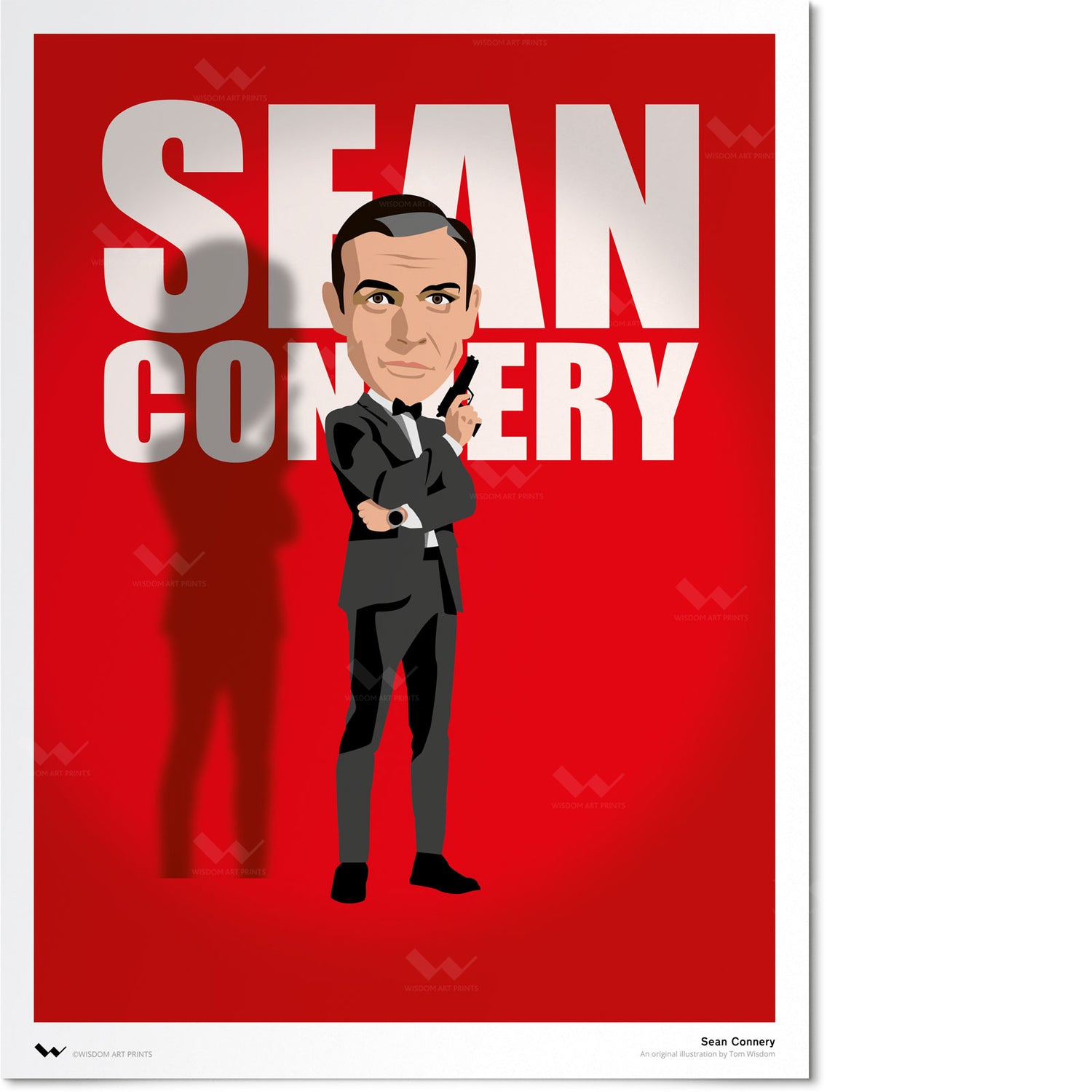 Sean Connery Art Print