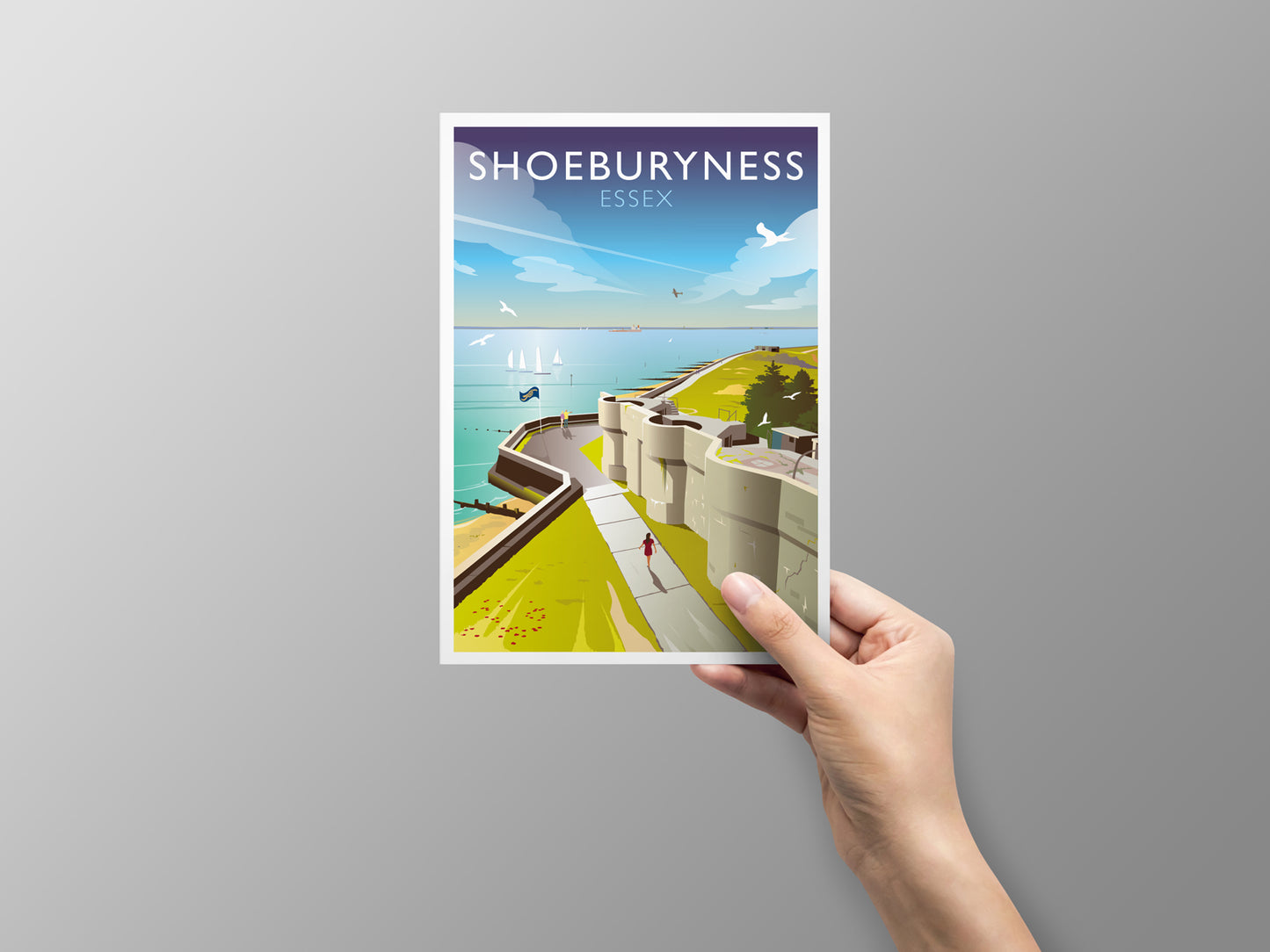 Gunner's Park, Shoebury Greeting Card