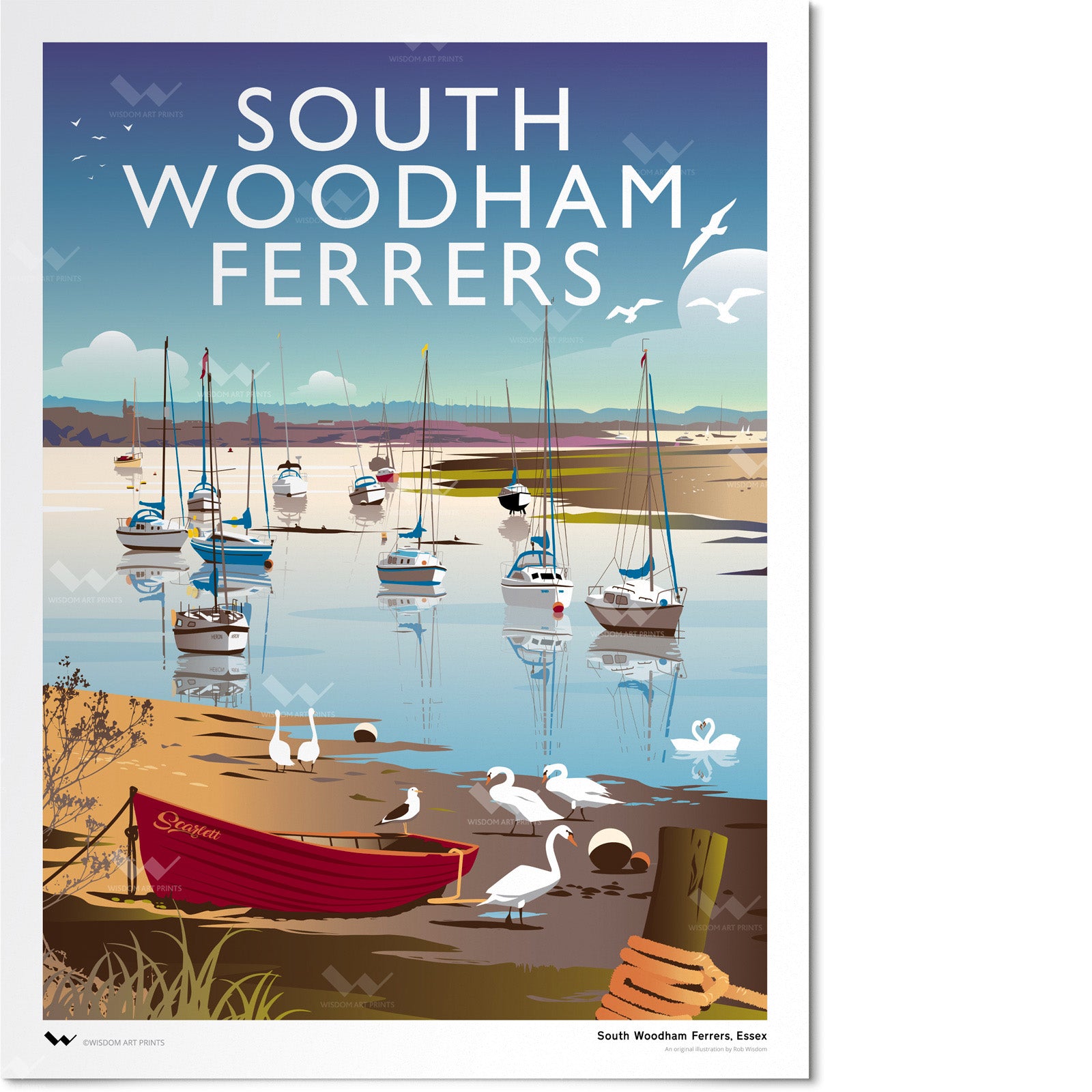 South Woodham Ferrers Art Print
