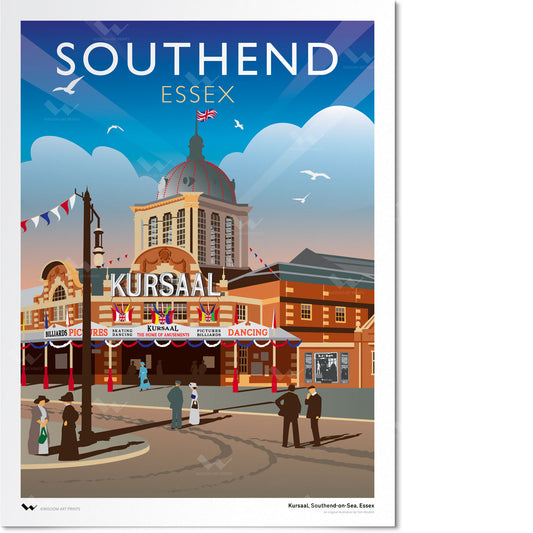 Kursaal, Southend, Essex Giclée Print