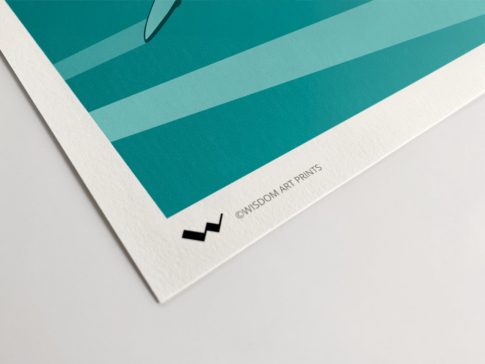 Spitfire illustration on 308gsm, 100% cotton art paper