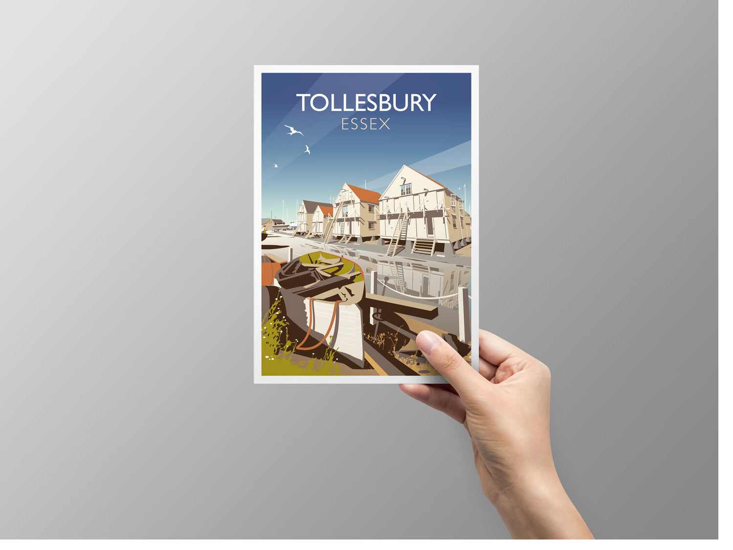The Sail Lofts, Tollesbury Greeting Card
