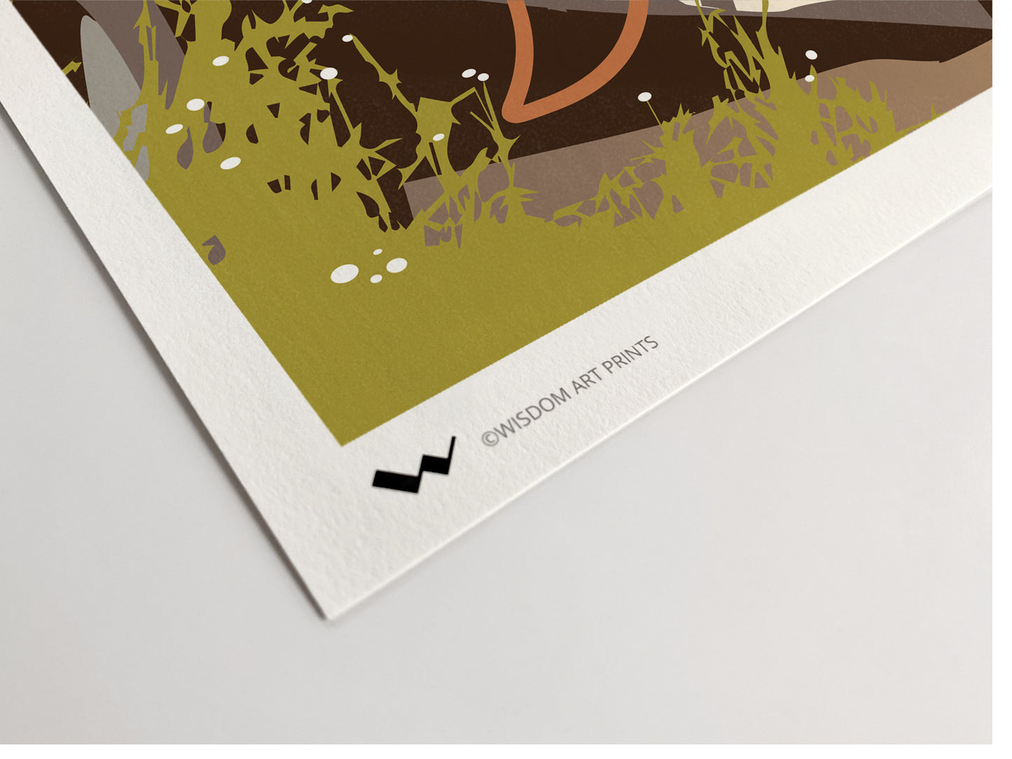 Essex illustration on 308gsm, 100% cotton art paper