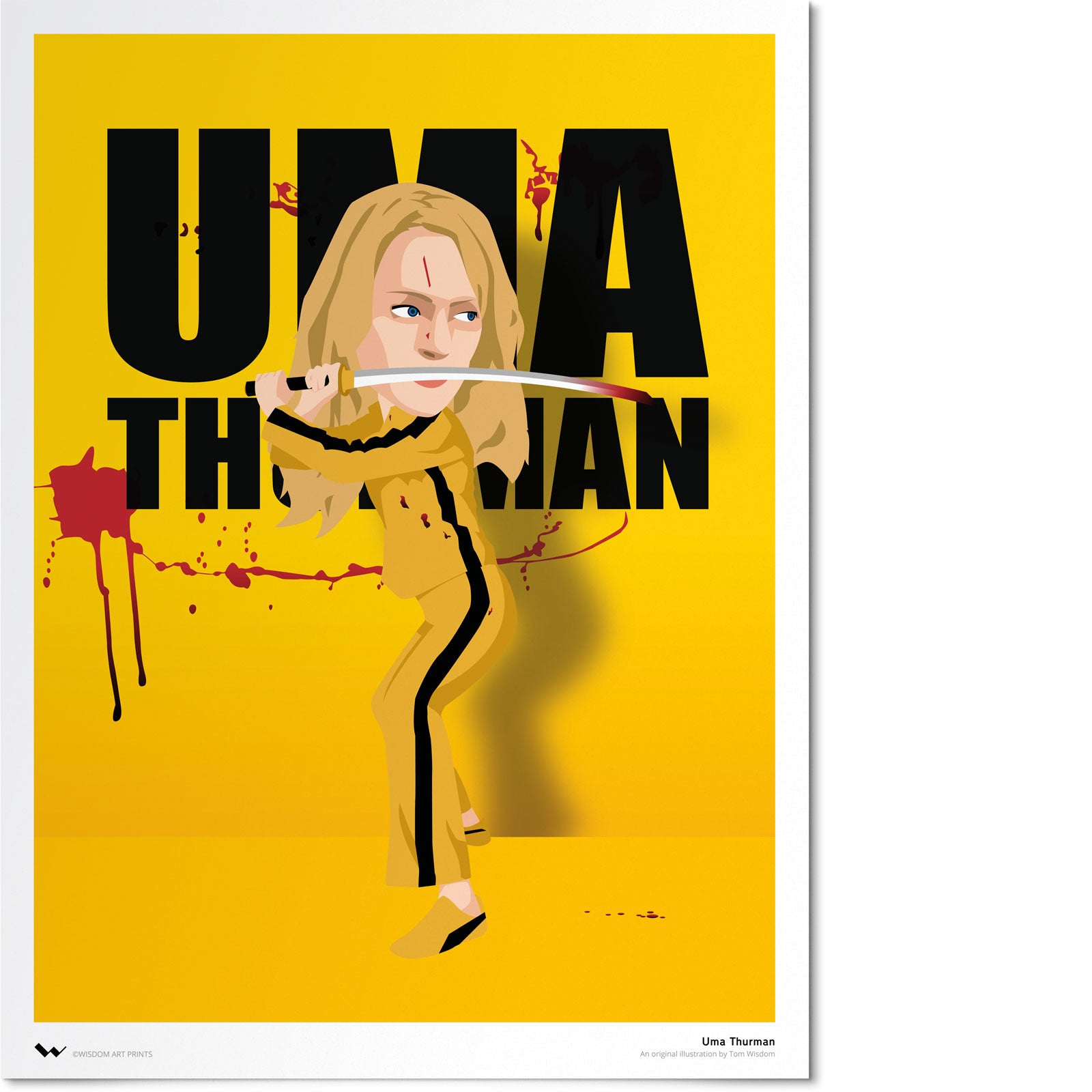 Uma Thurman Art Print – Wisdom Art Prints