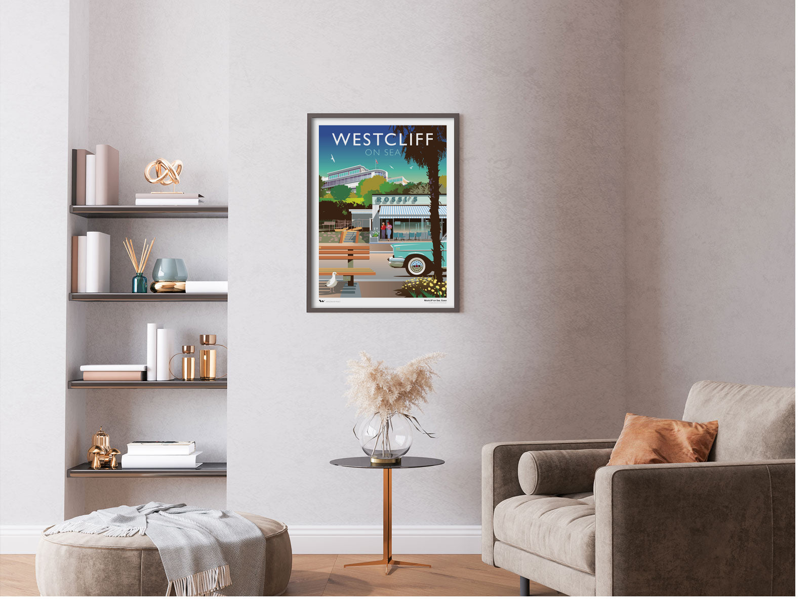 Westcliff, Southend Giclée Print