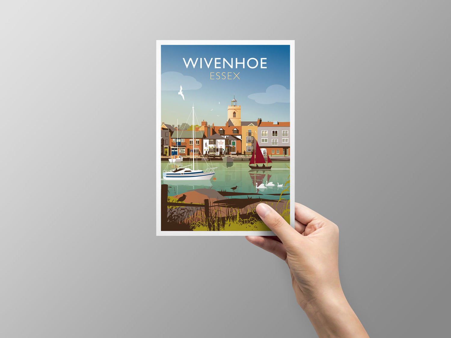 Wivenhoe Greeting Card