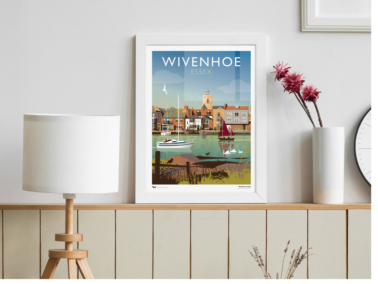 Wivenhoe, Essex Giclée Print